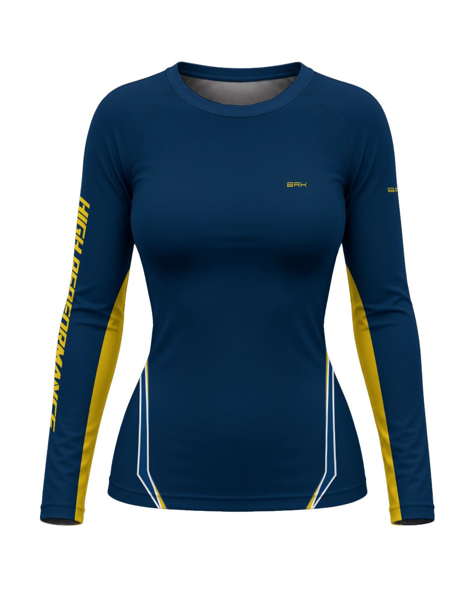 Camisa Feminina Brk Suzuki V Storm 650 Azul com Proteção UV50