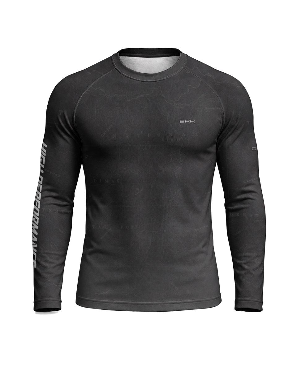 Camisa Brk Big Trail Africa Twin Cinza com Proteção UV50