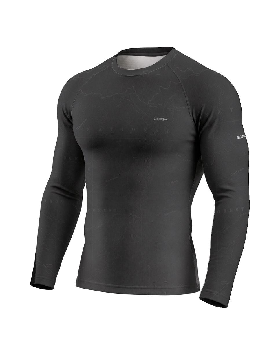 Camisa Brk Big Trail Africa Twin Cinza com Proteção UV50