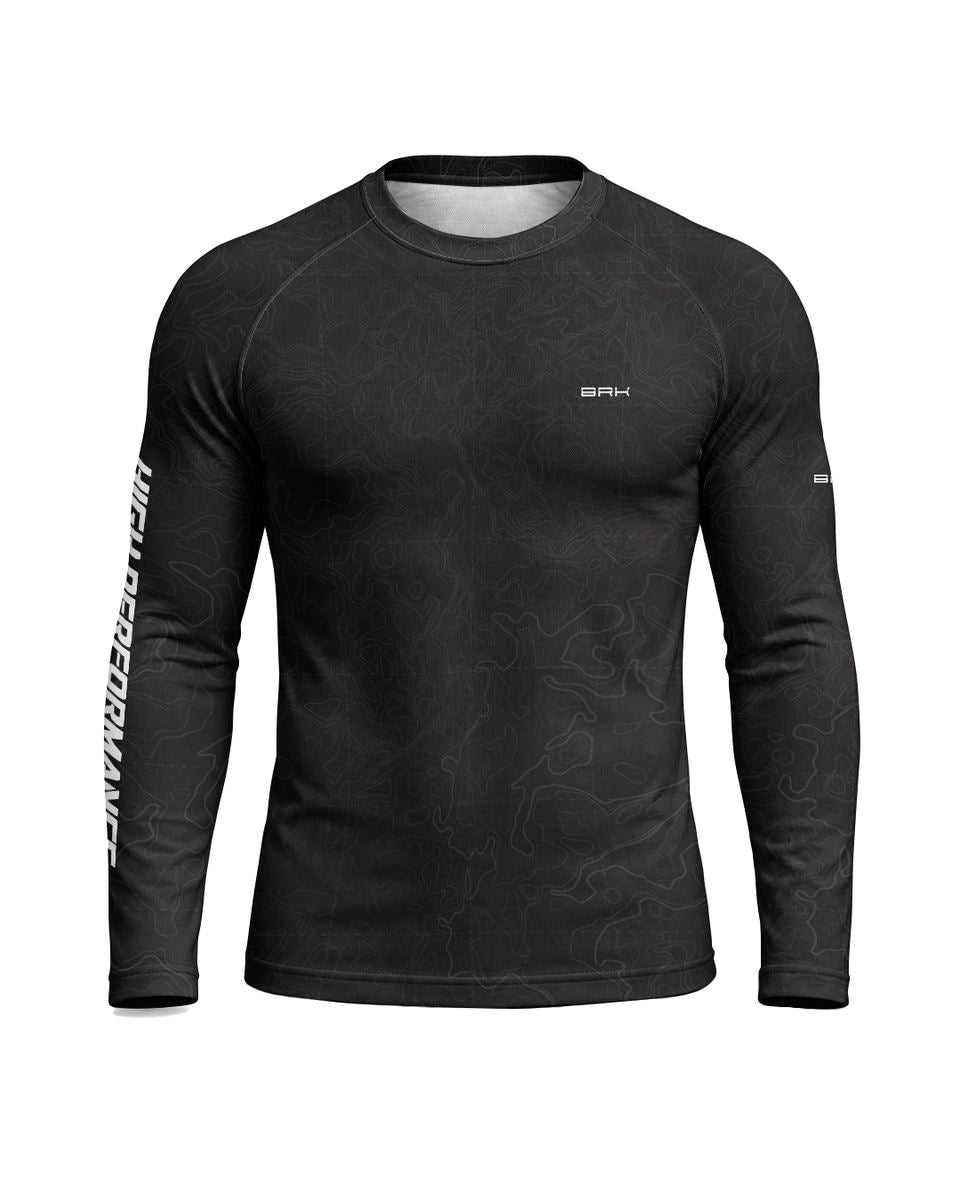 Camisa Brk Big Trail Himalayan Preto com Proteção UV50