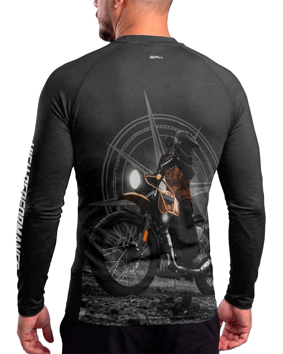 Camisa Brk Big Trail Himalayan Preto com Proteção UV50