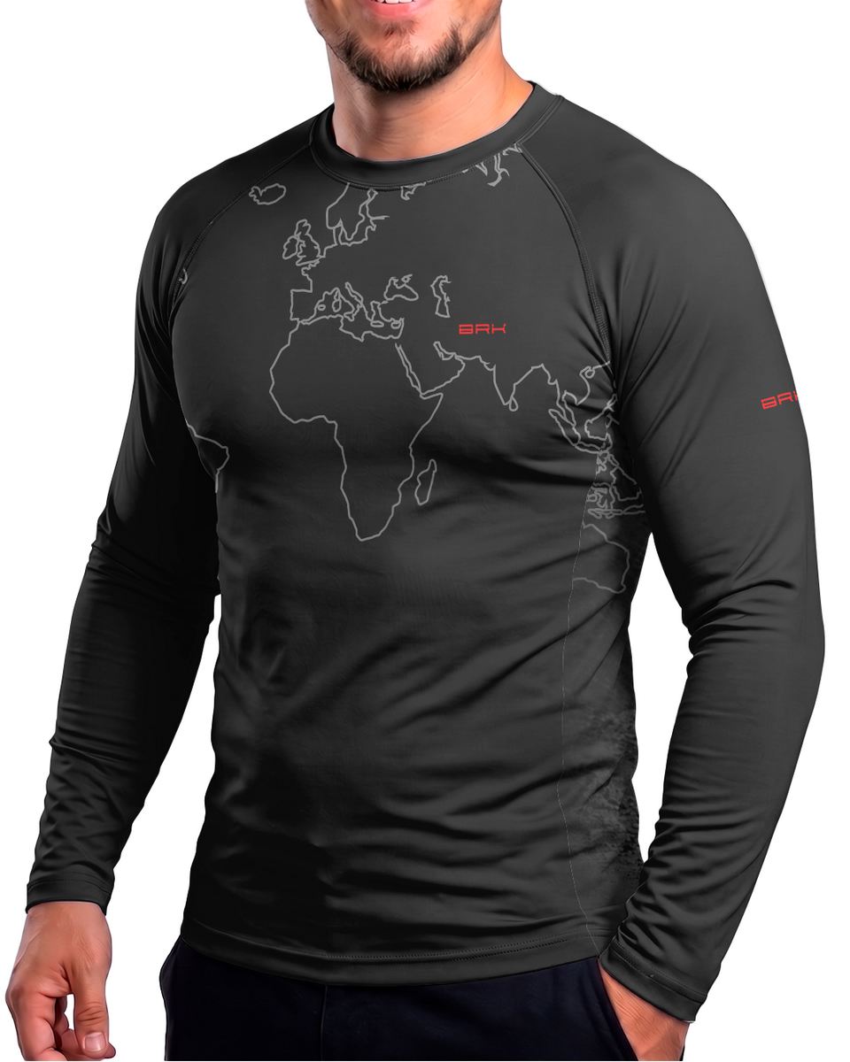Camisa Brk Big Trail Himalayan Cinza com Proteção UV50