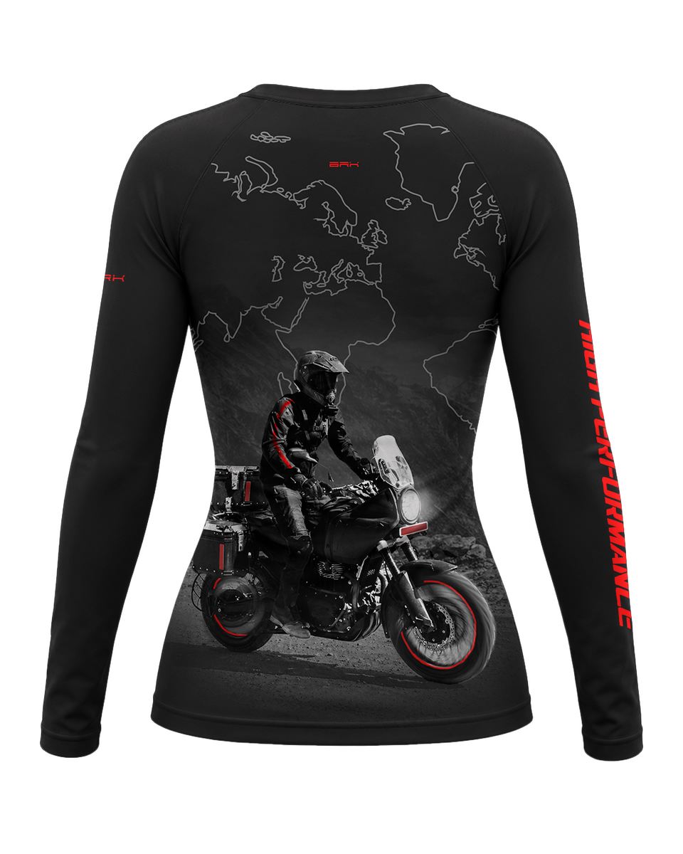 Camisa Feminina Brk Big Trail Himalayan Cinza com Proteção UV50