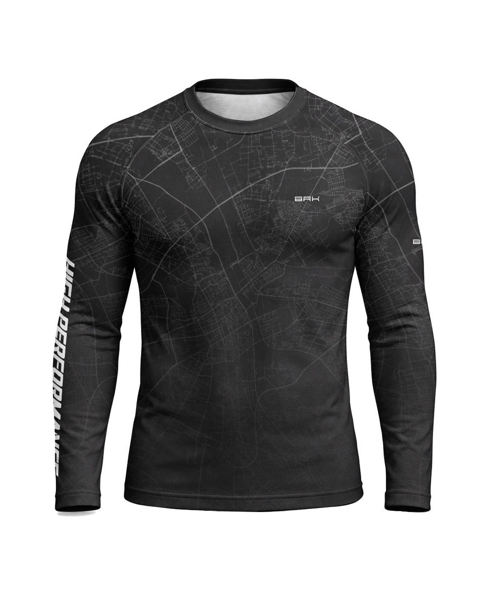 Camisa Brk Big Trail Blueprint com Proteção UV50