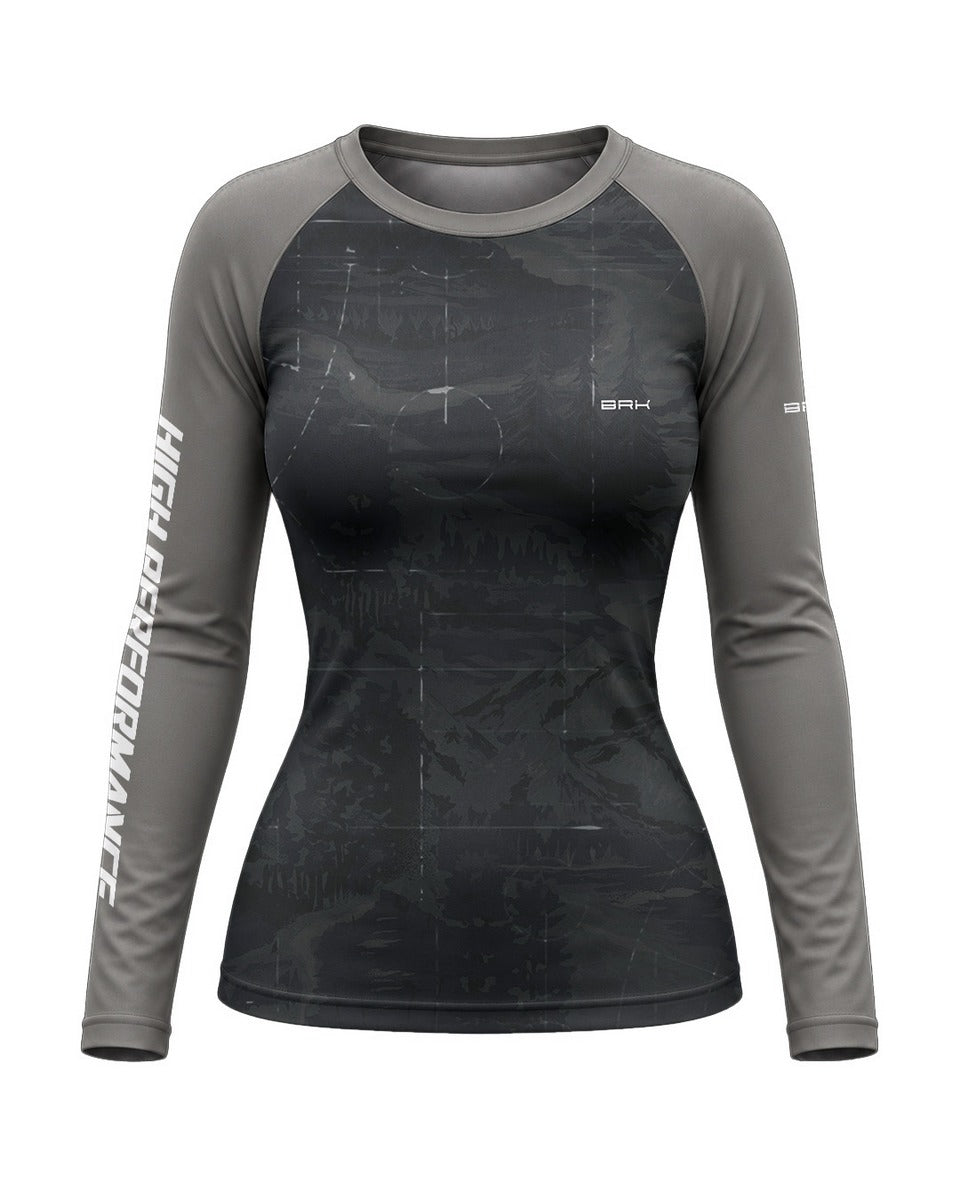 Camisa Feminina Brk Big Trail Motor Engine com Proteção UV50