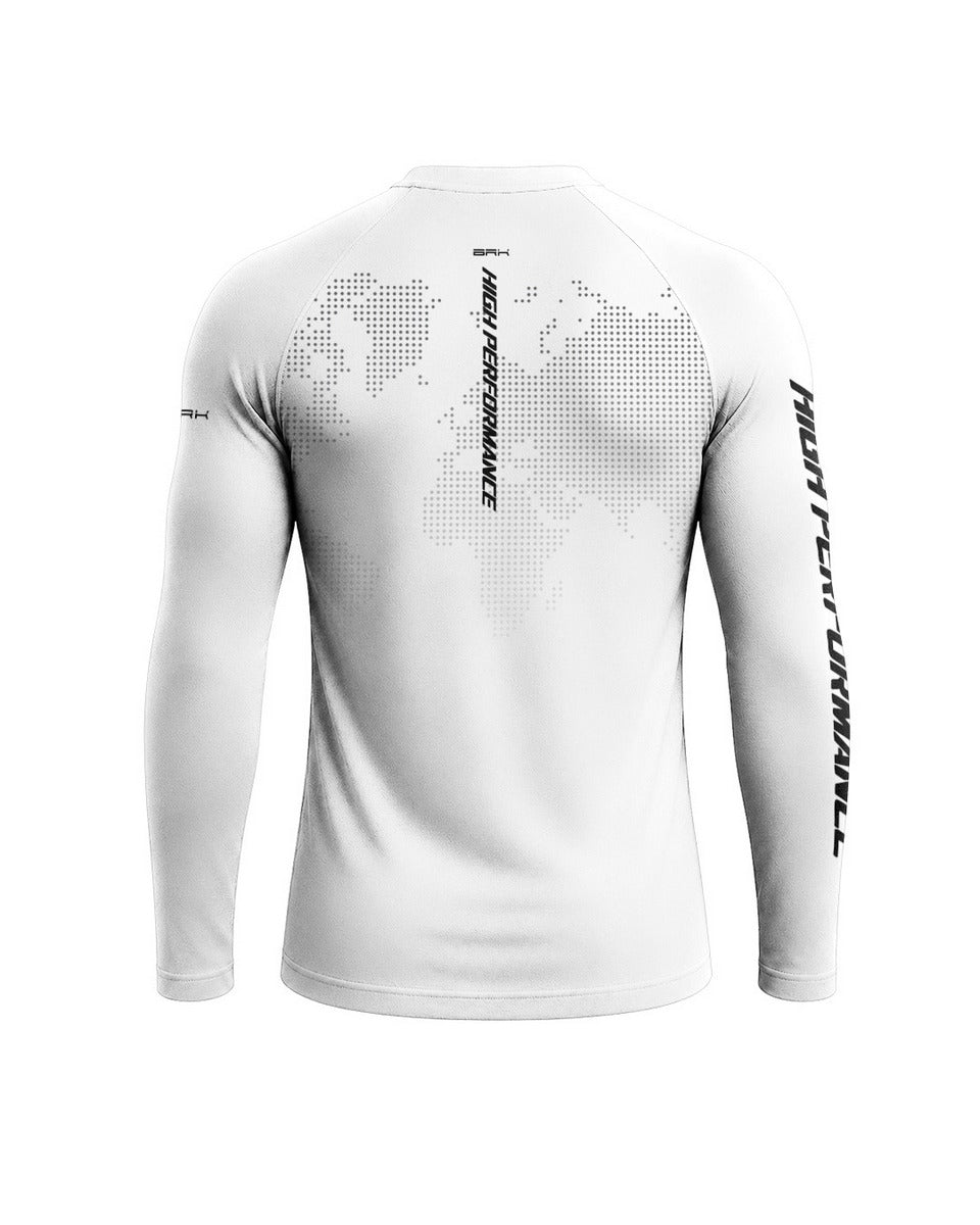 Camisa Brk GS Global Map Branca com Proteção UV50