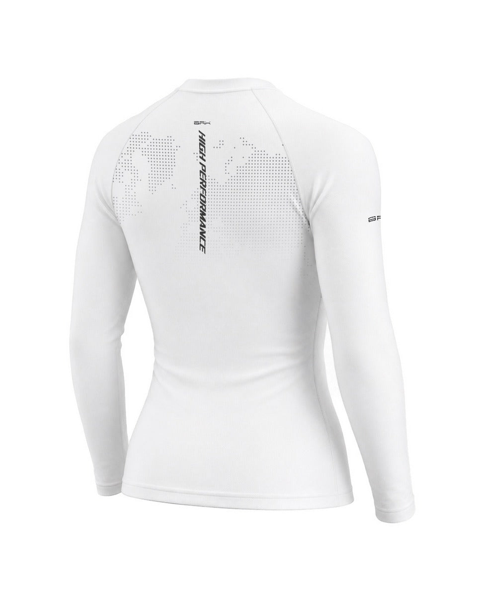 Camisa Feminina Brk GS Global Map Branca com Proteção UV50