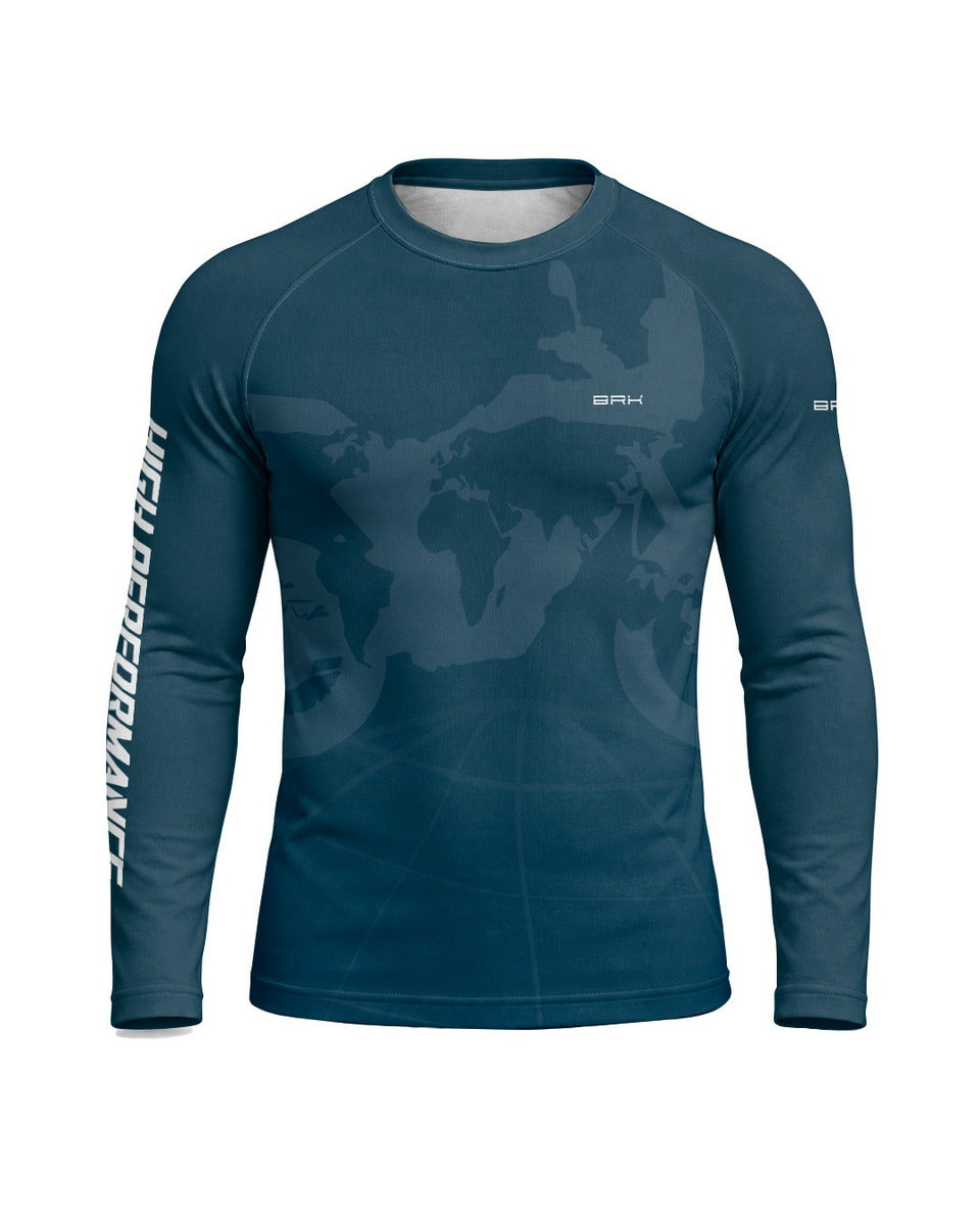 Camisa Brk GS World Rider com Proteção UV50