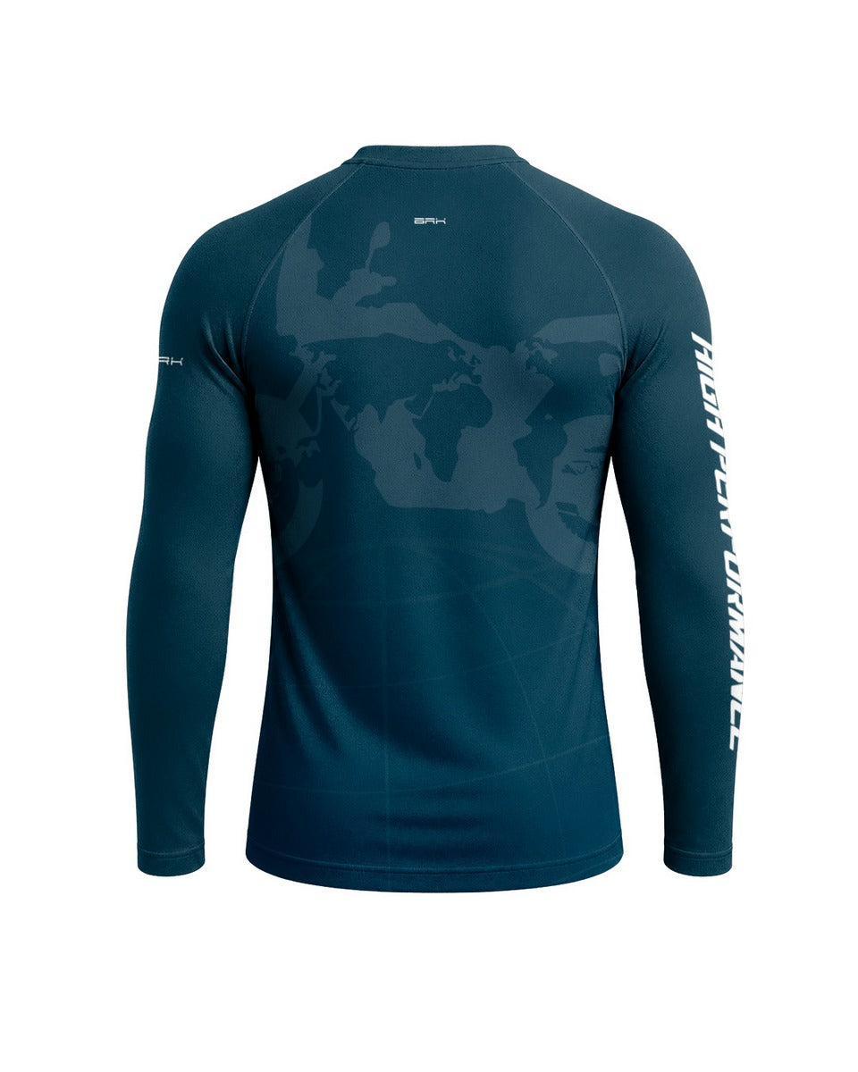 Camisa Brk GS World Rider com Proteção UV50