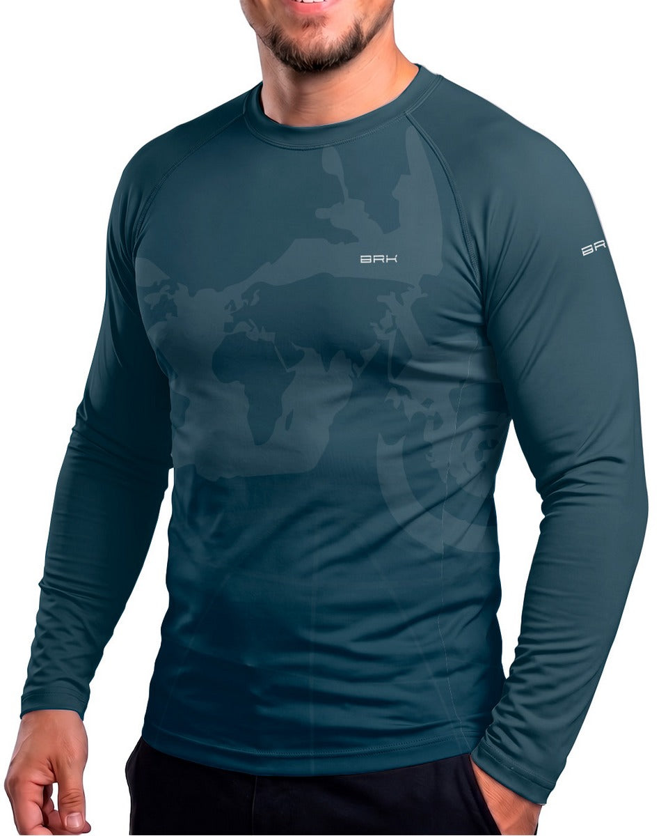 Camisa Brk GS World Rider com Proteção UV50