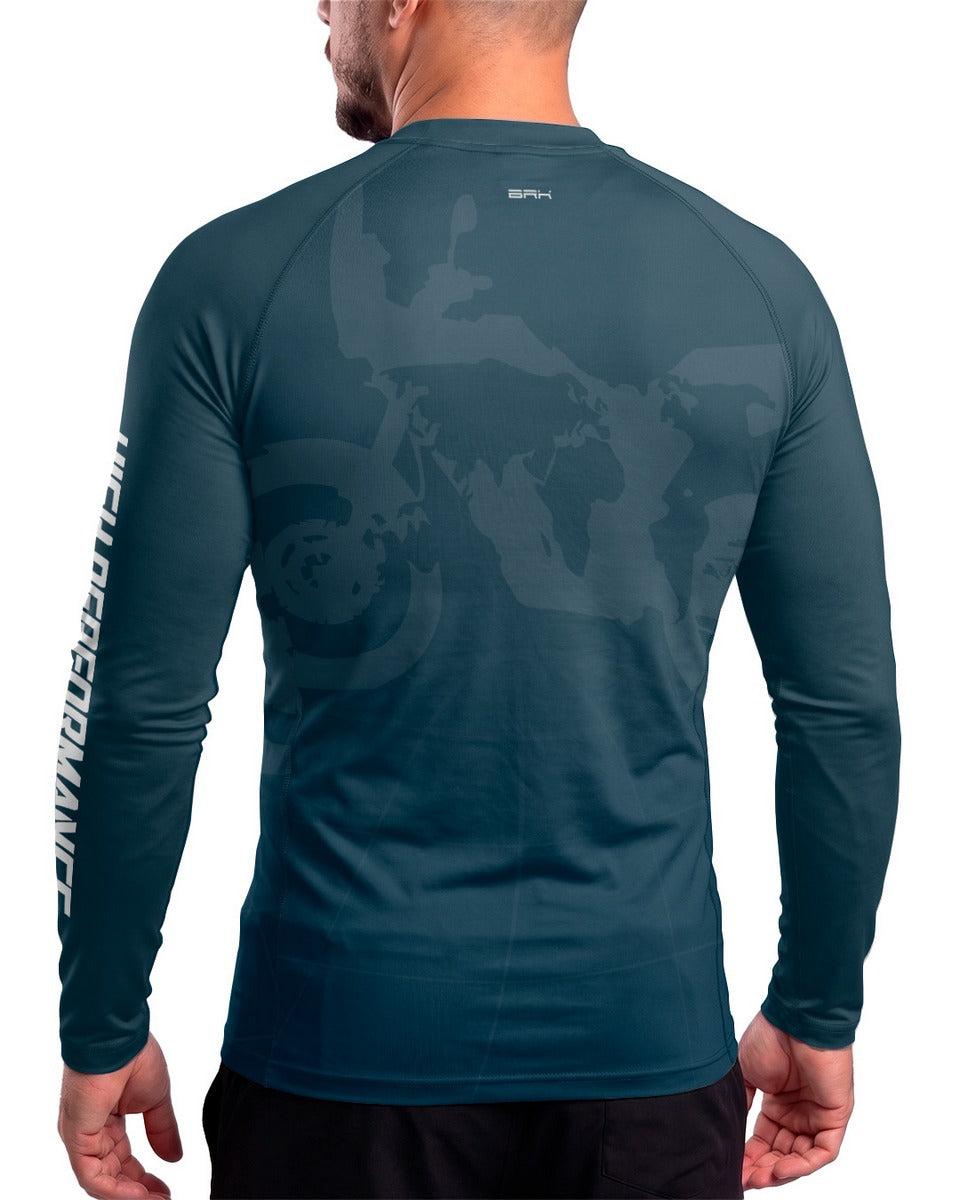 Camisa Brk GS World Rider com Proteção UV50