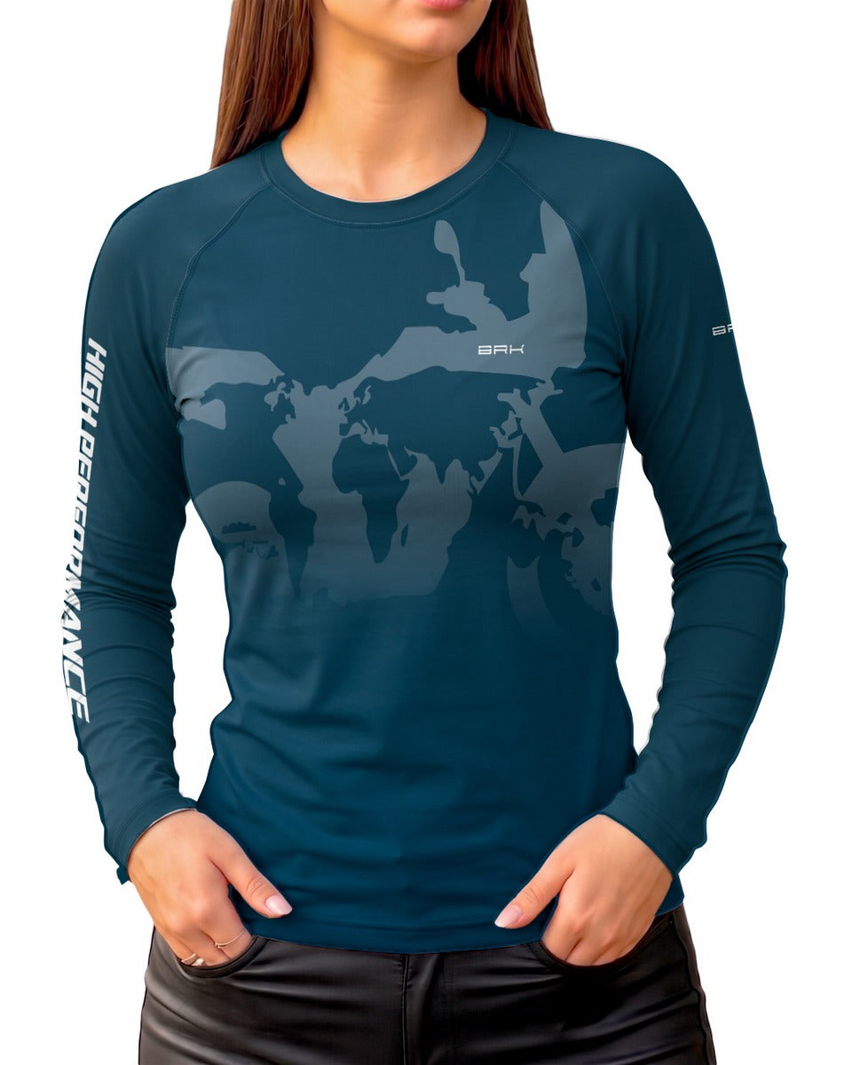 Camisa Feminina Brk GS R1300 Expedition com Proteção UV50