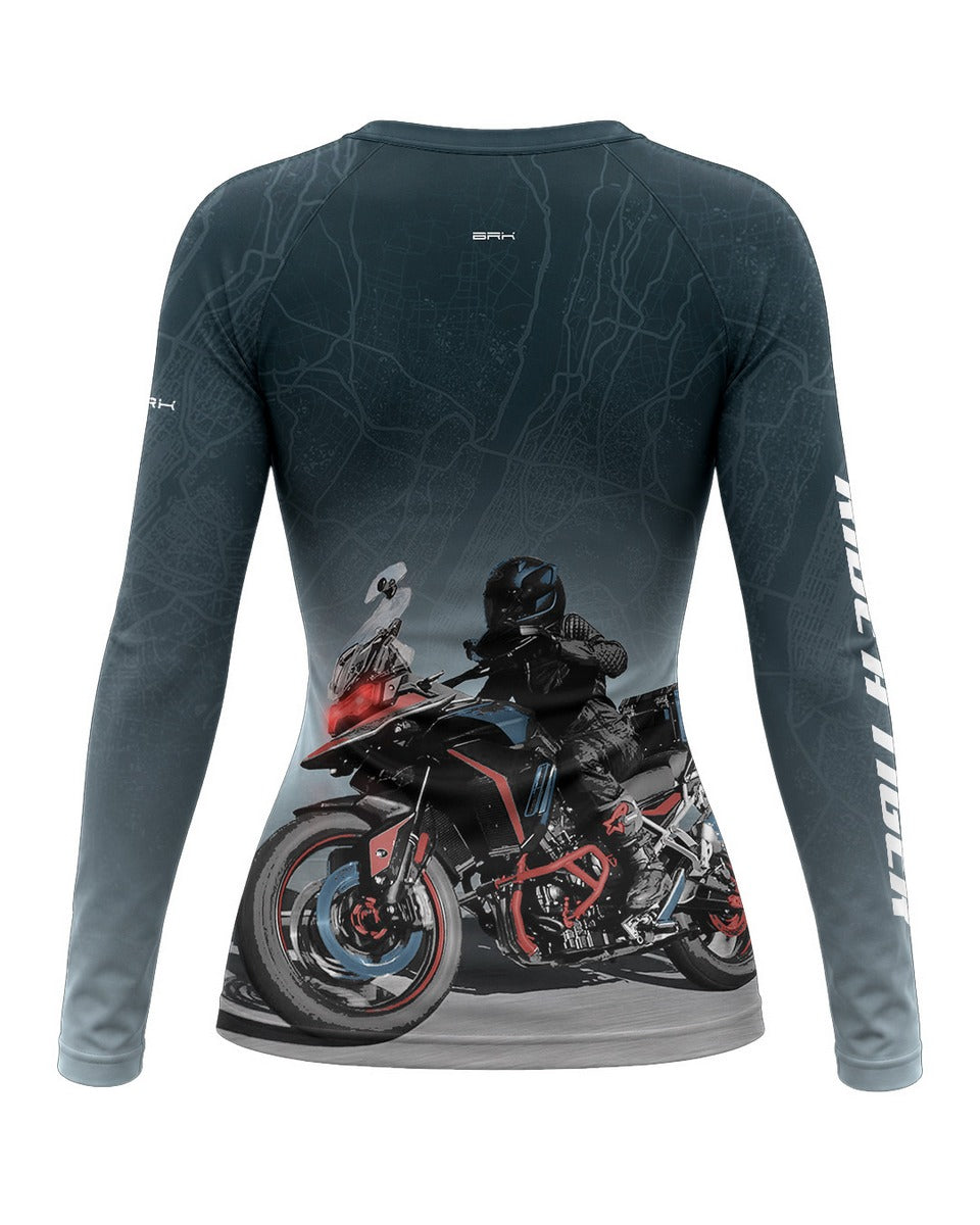 Camisa Feminina Brk Tiger 900 Urban Explorer com Proteção UV50