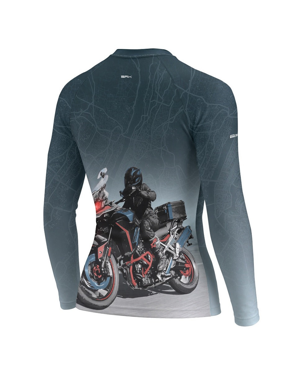 Camisa Feminina Brk Tiger 900 Urban Explorer com Proteção UV50