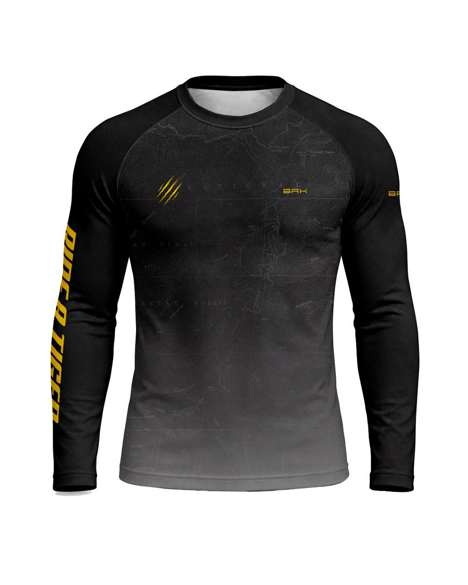 Camisa Brk Tiger 900 Apex Rider Preta com Proteção UV50