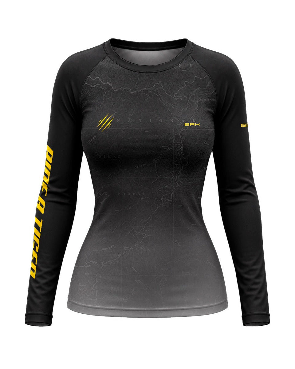 Camisa Feminina Brk Tiger 900 Apex Rider Preta com Proteção UV50