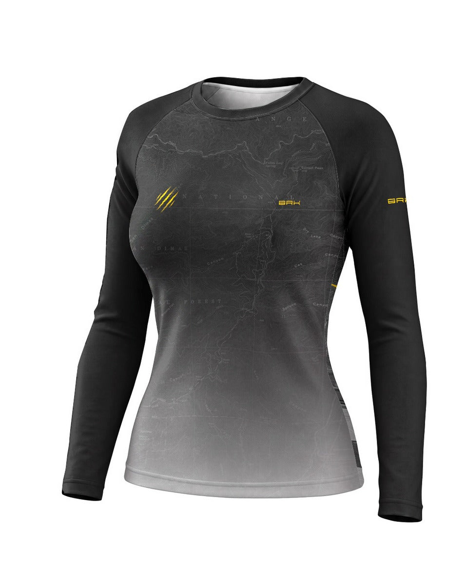 Camisa Feminina Brk Tiger 900 Apex Rider Preta com Proteção UV50