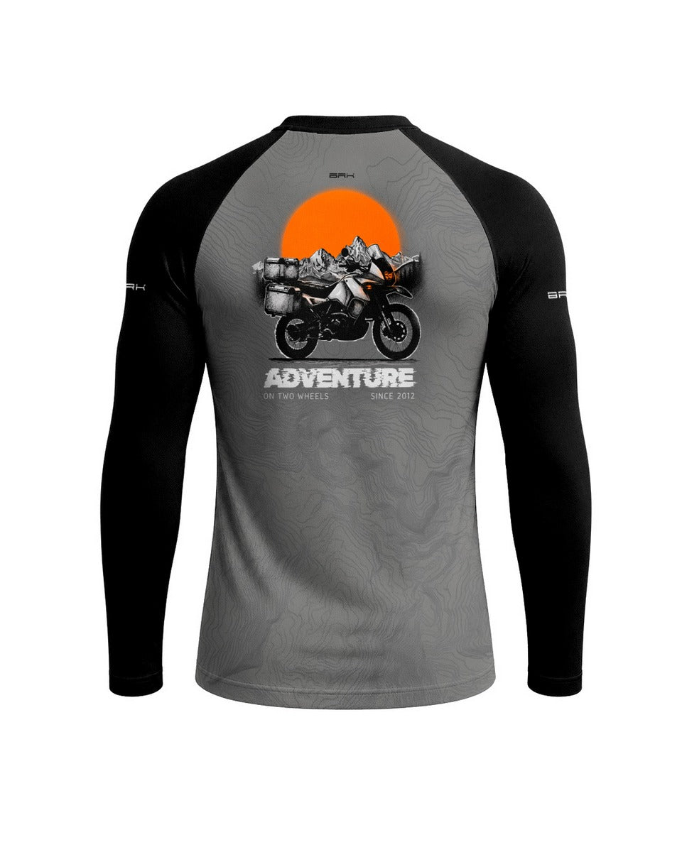 Camisa Brk Big Trail Adventure Cinza com Proteção UV50
