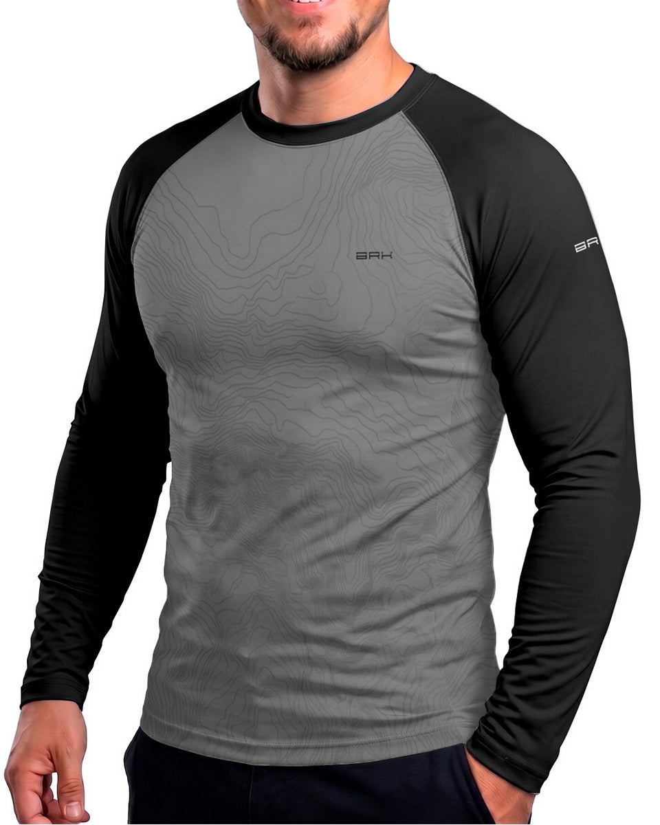 Camisa Brk Big Trail Adventure Cinza com Proteção UV50