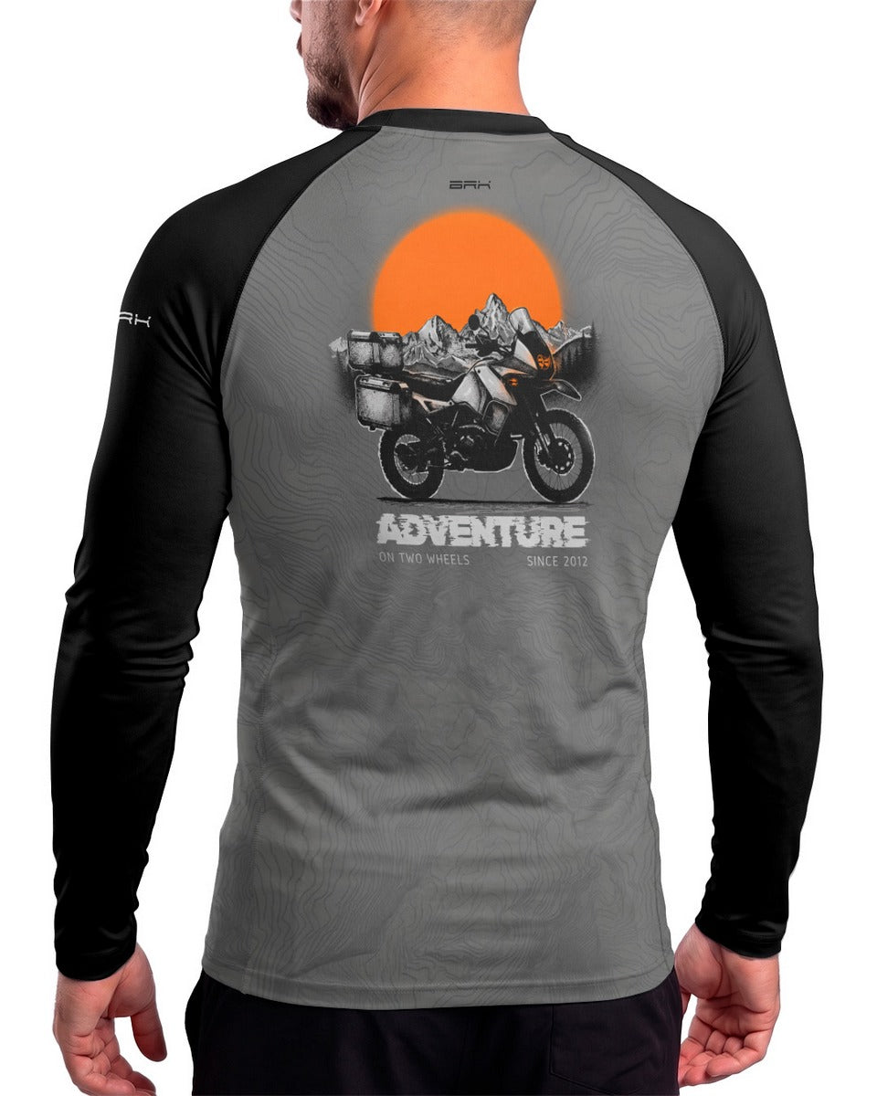 Camisa Brk Big Trail Adventure Cinza com Proteção UV50