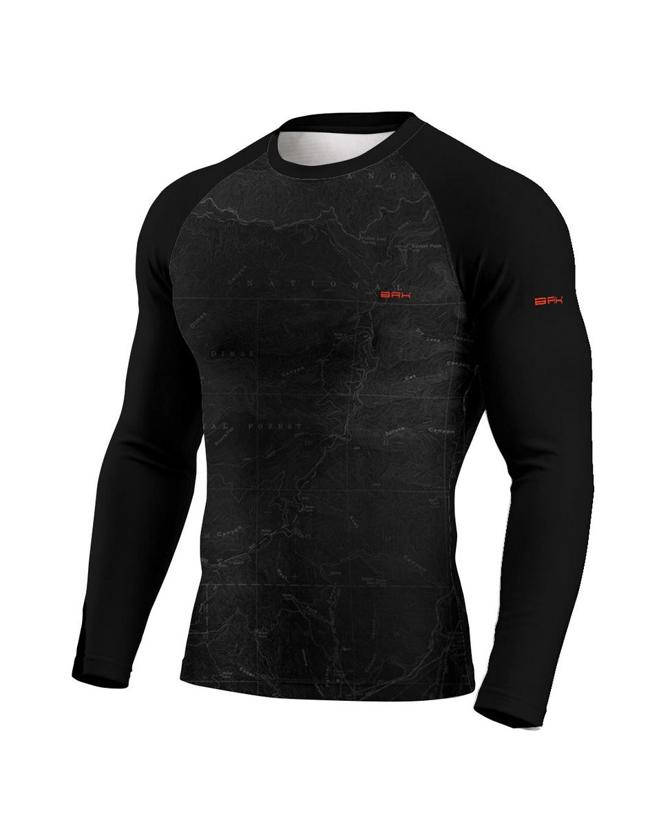 Camisa Motociclismo Brk Tiger 900 Living In Expedition Preta com Proteção UV50