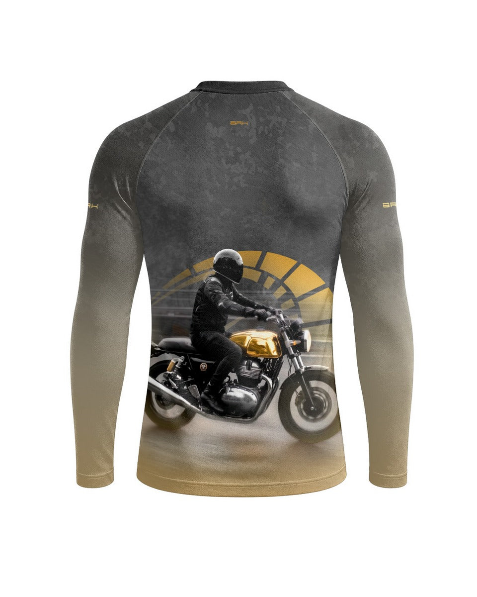 Camisa UV50 Segunda Pele Brk Royal Enfield Hunter 350 Custom com UV50+