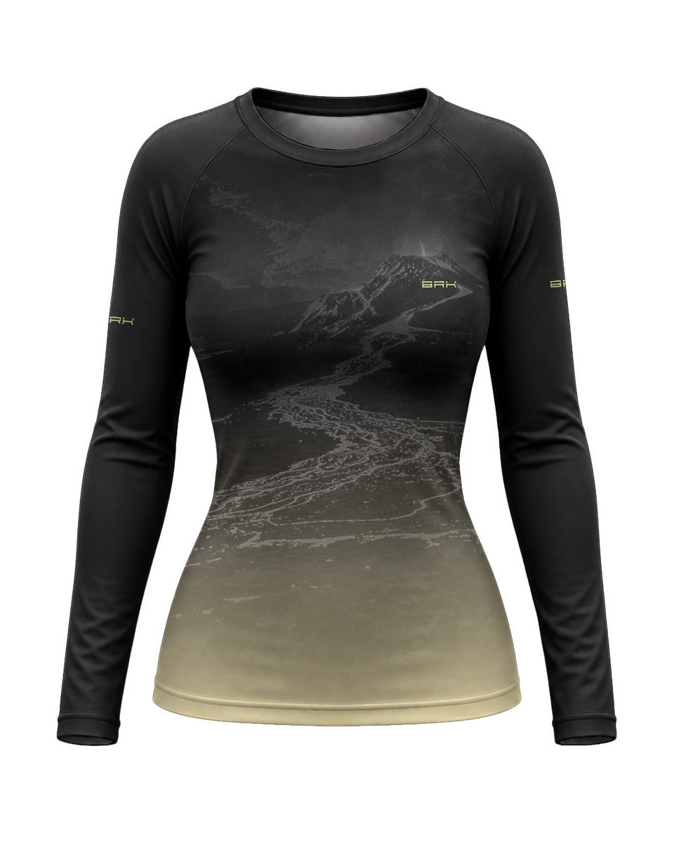 Camisa UV50 Segunda Pele Feminina Brk Custom Vulcan S Kawasaki com UV50+