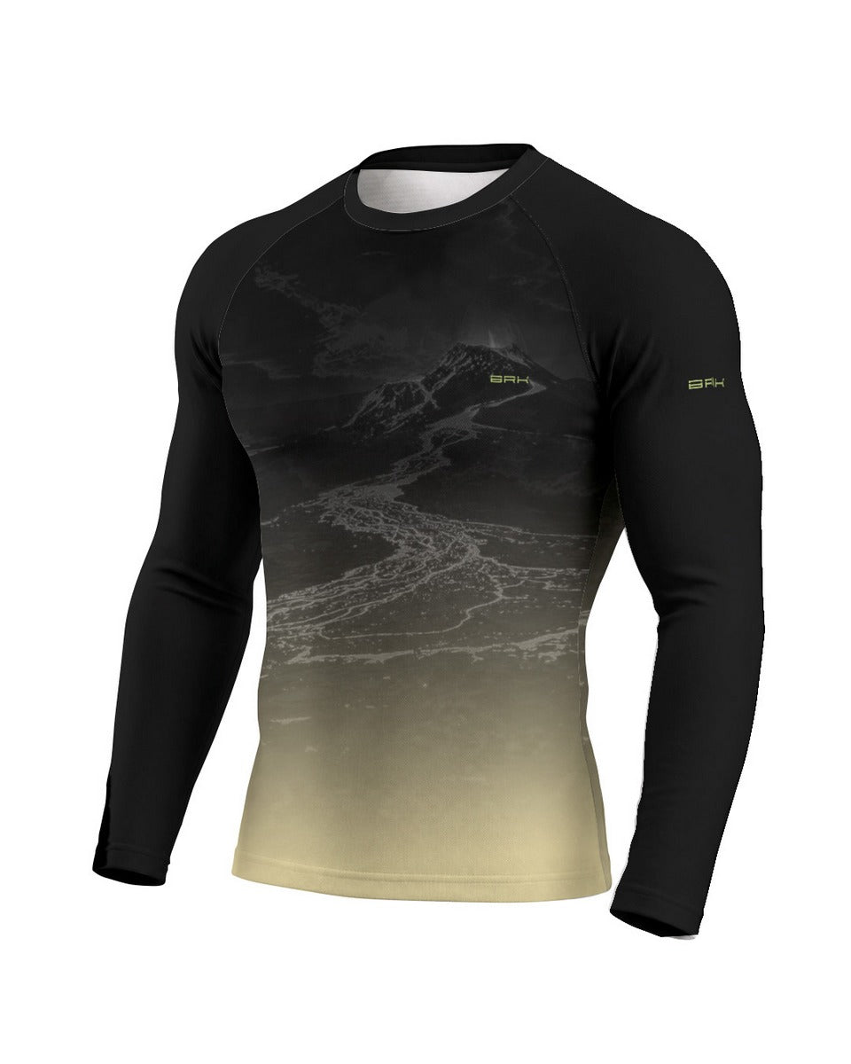Camisa UV50 Segunda Pele Brk Custom Vulcan S Kawasaki Minimalista com UV50+