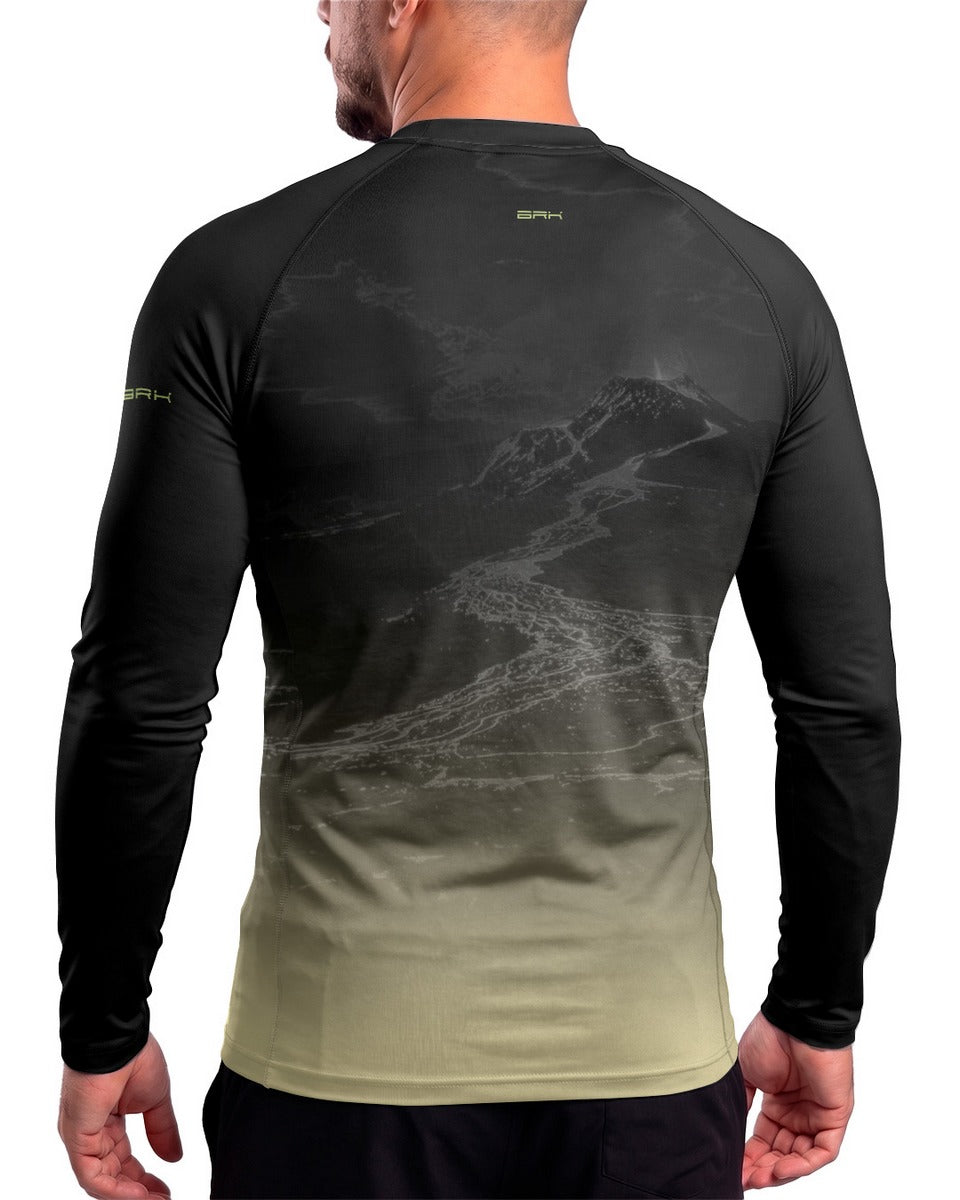 Camisa UV50 Segunda Pele Brk Custom Vulcan S Kawasaki Minimalista com UV50+