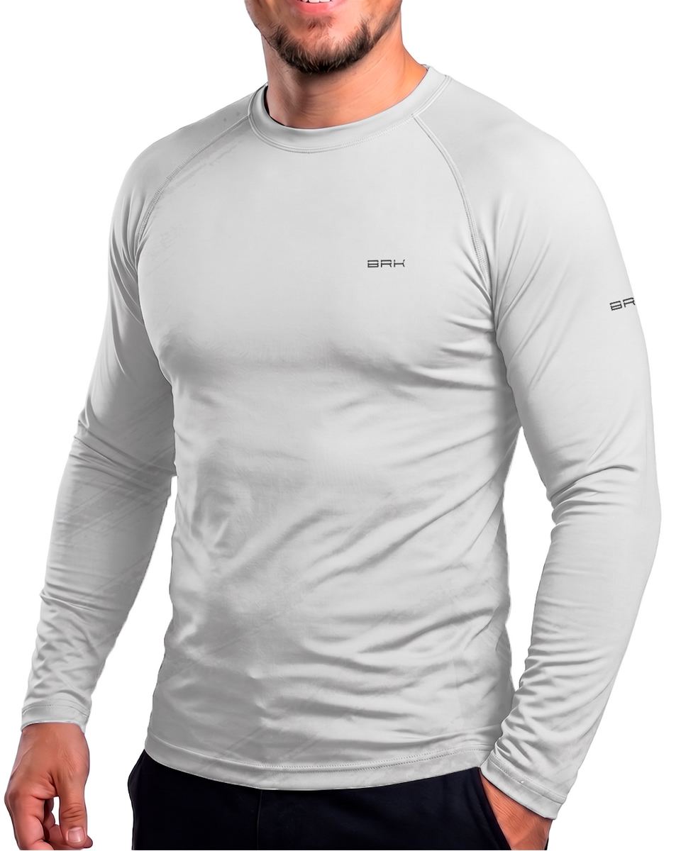 Camisa Segunda Pele Brk Fórmula 1 F2002 White Legacy com UV50+