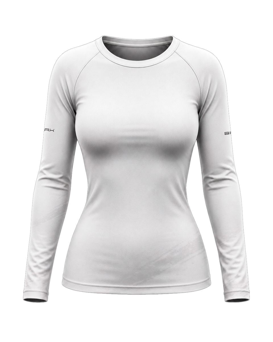 Camisa Segunda Pele Feminina Brk Fórmula 1 F2002 White Legacy com UV50+