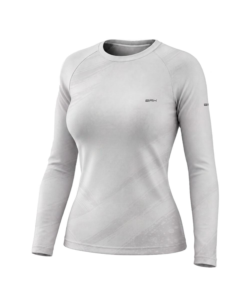 Camisa Segunda Pele Feminina Brk Fórmula 1 F2002 White Legacy com UV50+
