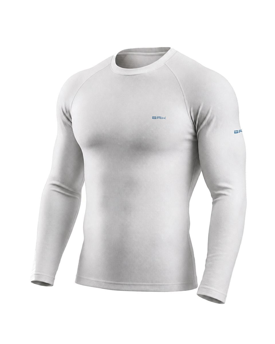 Camisa Segunda Pele Brk Fórmula 1 Willians White Legend com UV50+