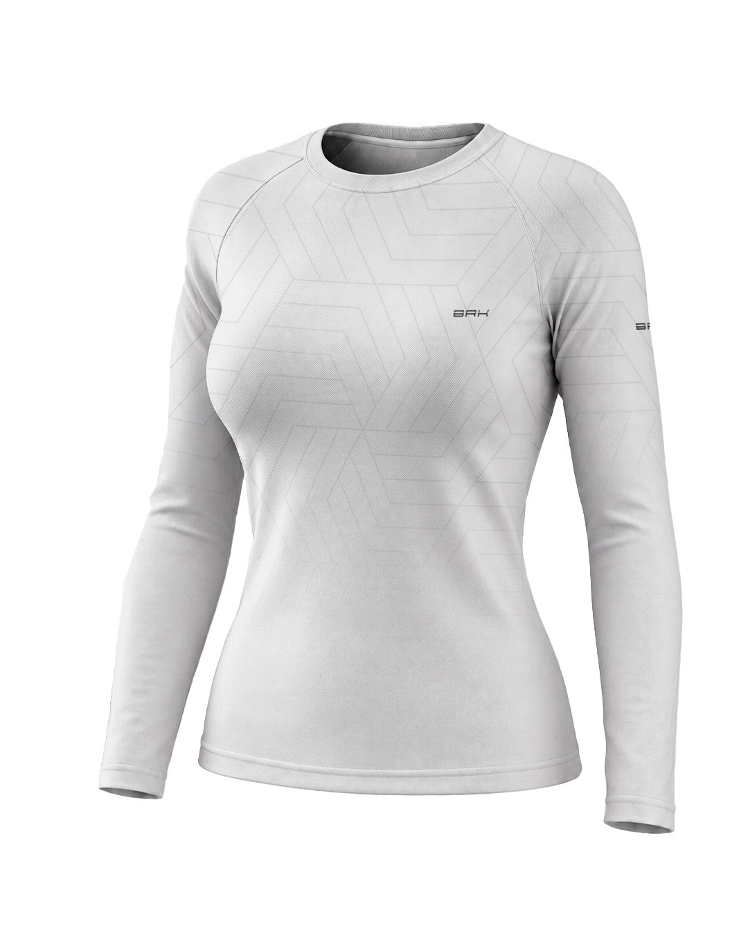 Camisa Segunda Pele Feminina Brk Fórmula 1 Mclaren 1988 Branco com UV50+