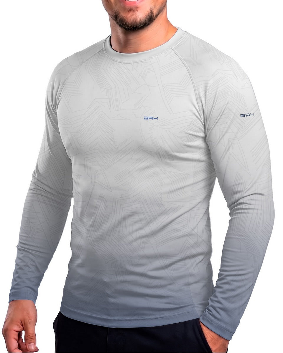Camisa Segunda Pele Brk Fórmula 1 Willians FW14 Machine Branco com UV50+