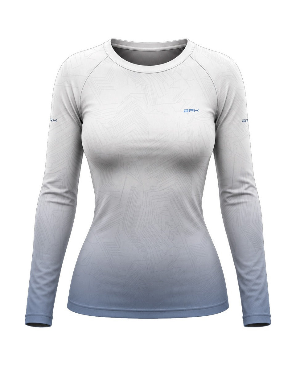 Camisa Segunda Pele Feminina Brk Fórmula 1 Willians FW14 Machine Branco com UV50+