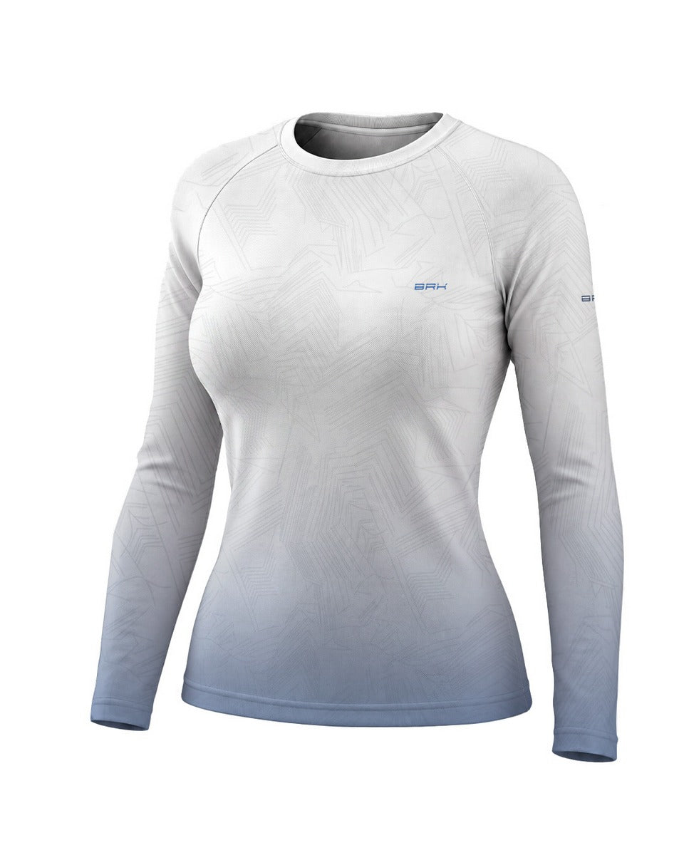 Camisa Segunda Pele Feminina Brk Fórmula 1 Willians FW14 Machine Branco com UV50+