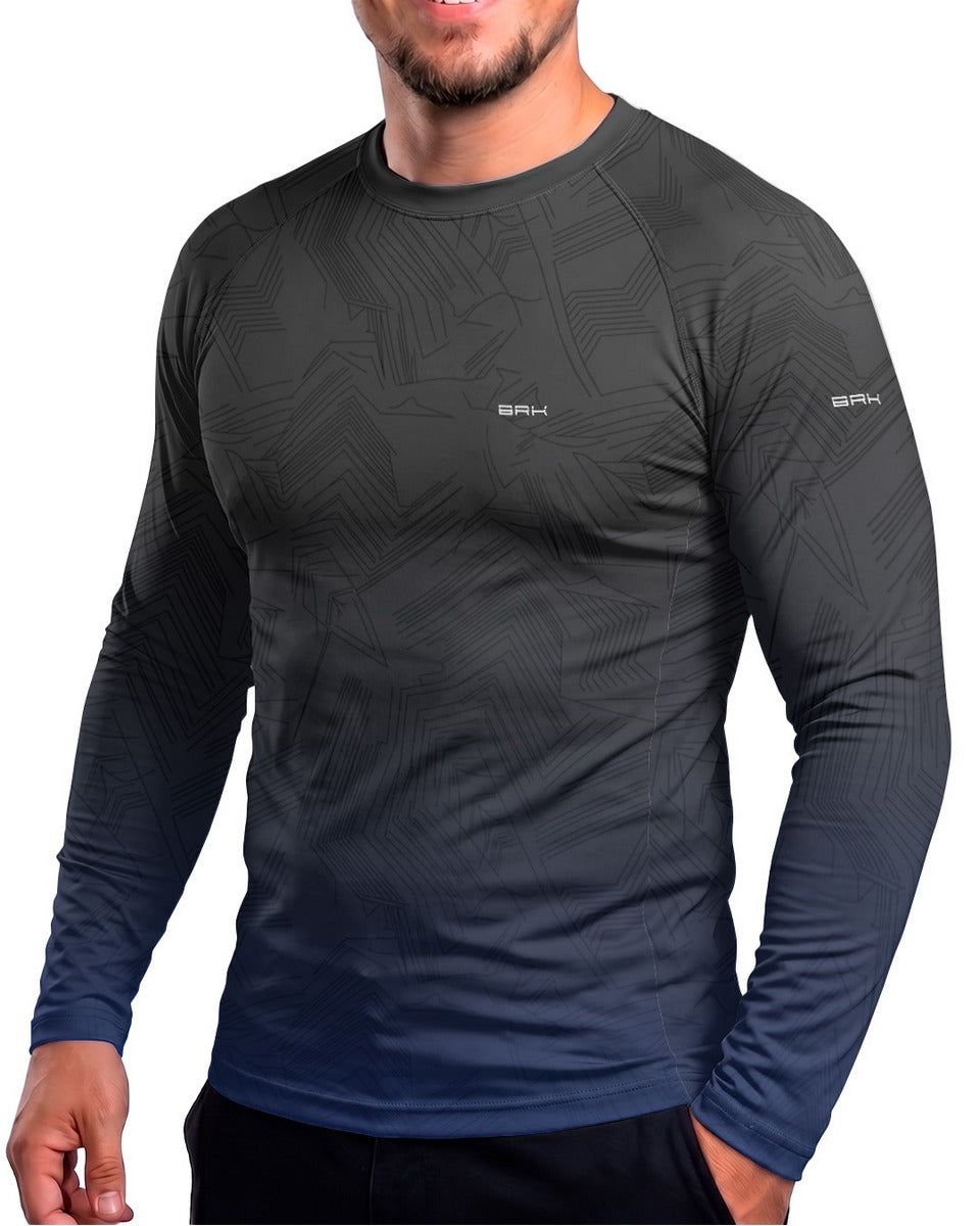 Camisa Segunda Pele Brk Fórmula 1 Willians FW14 Machine Preto com UV50+
