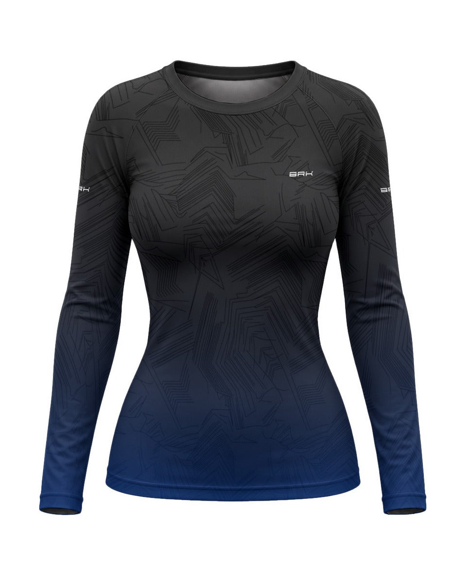 Camisa Segunda Pele Feminina Brk Fórmula 1 Willians FW14 Machine Preto com UV50+