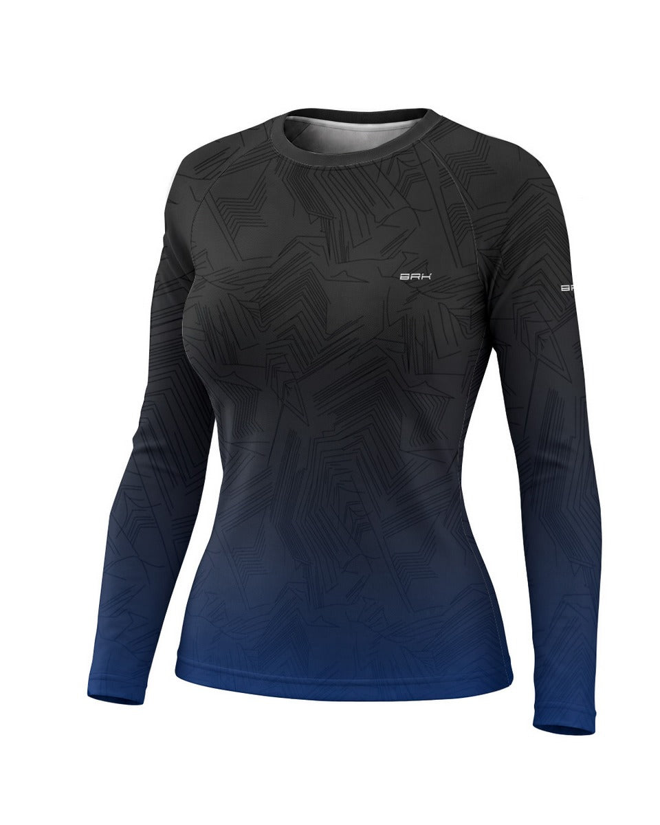 Camisa Segunda Pele Feminina Brk Fórmula 1 Willians FW14 Machine Preto com UV50+