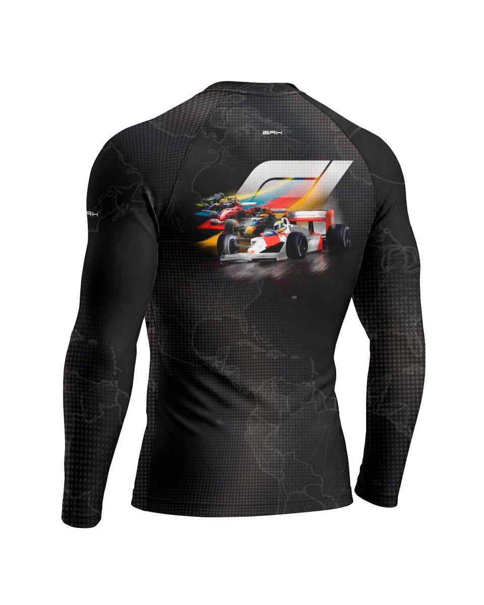 Camisa Segunda Pele Brk Fórmula 1 Lendas de Todas as Eras com UV50+