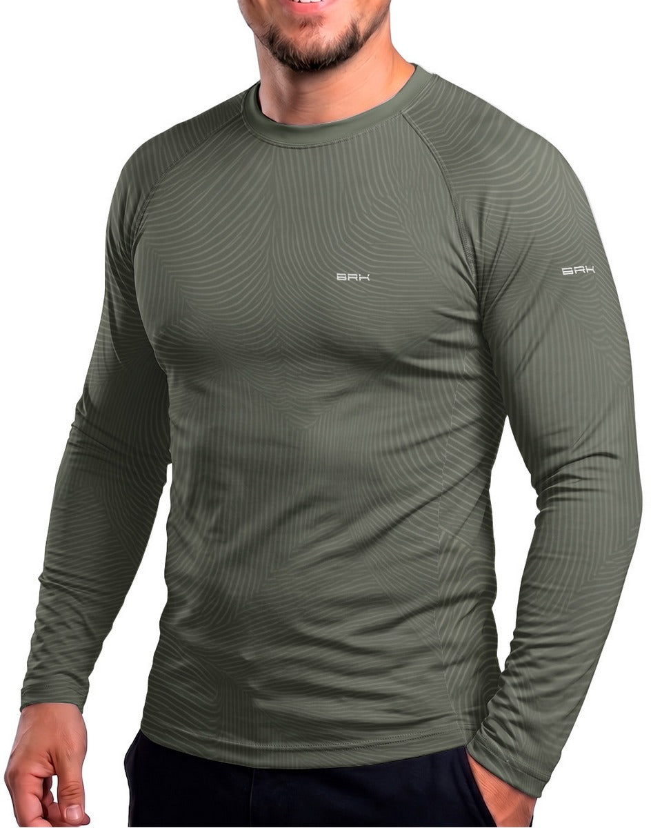 Camisa Segunda Pele Brk Fórmula 1 Motor V6 com UV50+