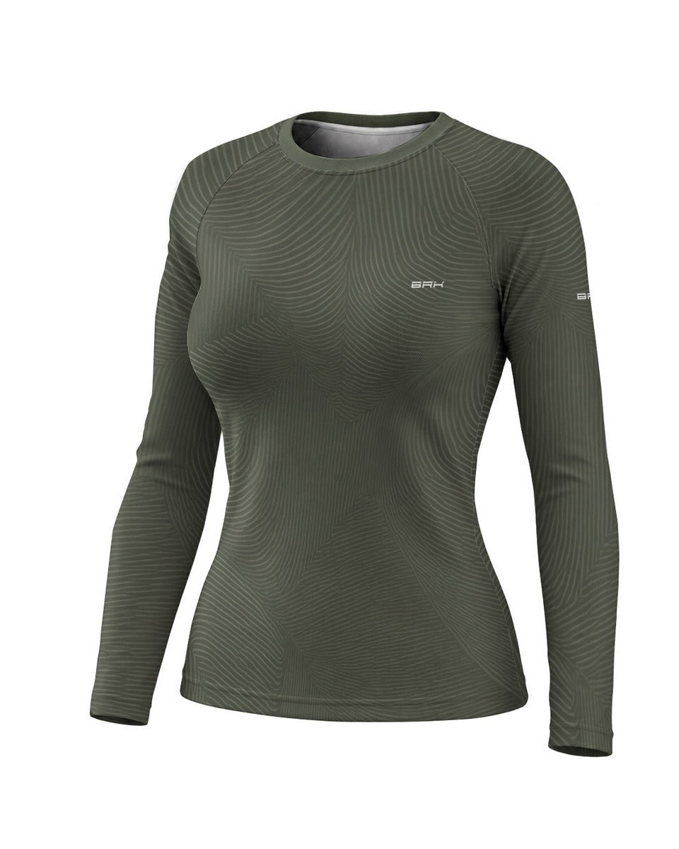 Camisa Segunda Pele Feminina Brk Fórmula 1 Motor V6 com UV50+