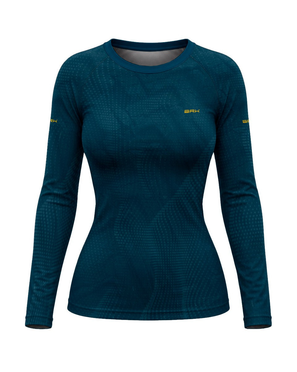 Camisa Segunda Pele Feminina Brk Fórmula 1 Motor Ferrari 53 V10 com UV50+