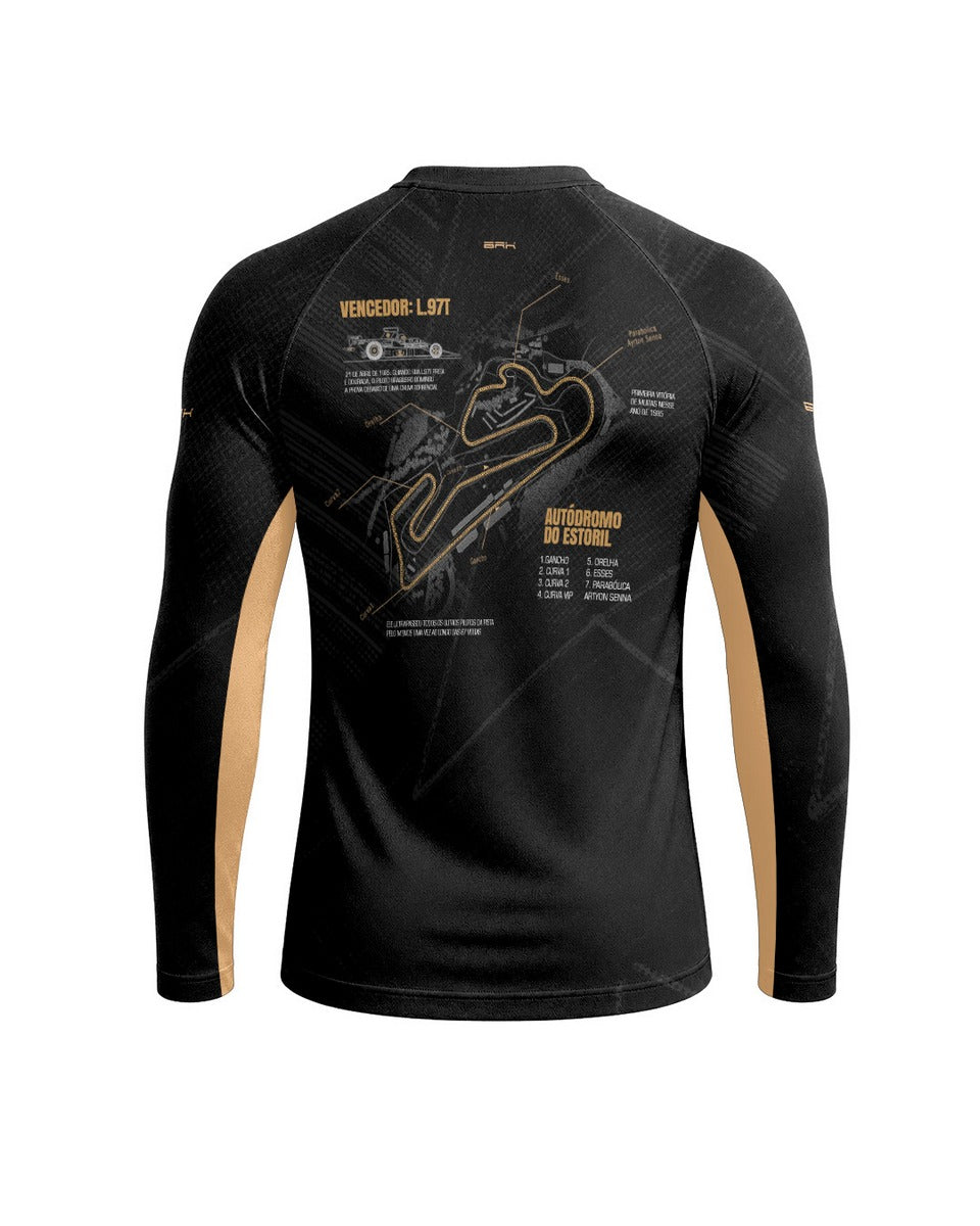 Camisa Segunda Pele Brk Fórmula 1 Autódromo do Estoril Lotus 97 com UV50+