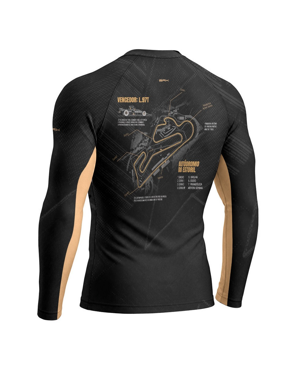 Camisa Segunda Pele Brk Fórmula 1 Autódromo do Estoril Lotus 97 com UV50+