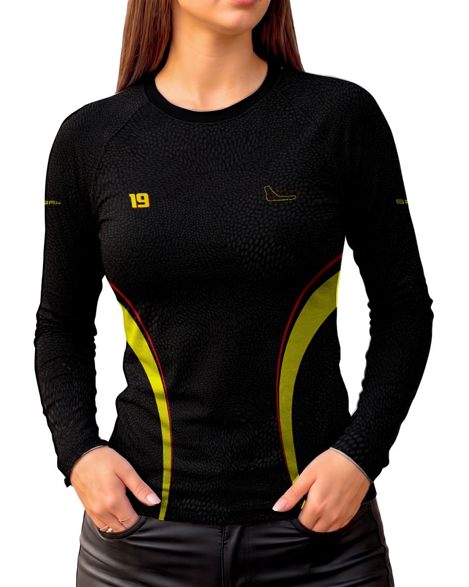 Camisa Segunda Pele Feminina Brk Fórmula 1 RB19 Monza com UV50+
