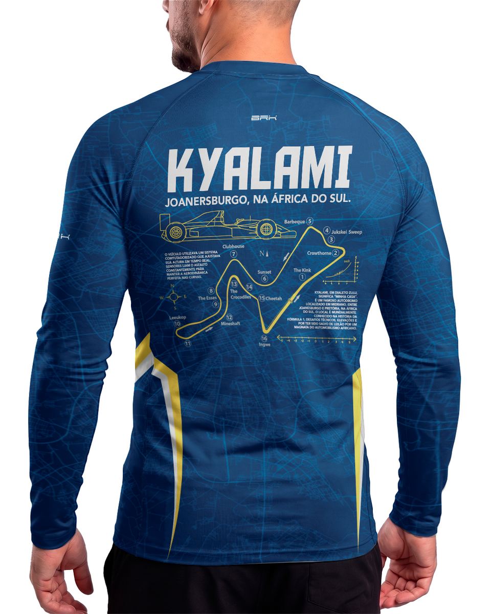Camisa Segunda Pele Brk Fórmula 1 Willians FW14B com UV50+
