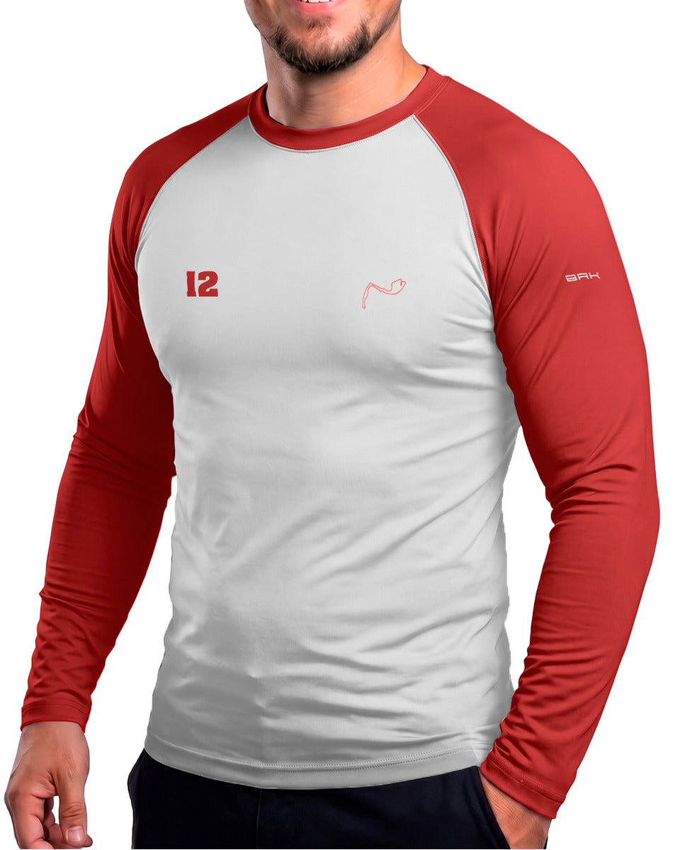 Camisa Segunda Pele Brk Fórmula 1 Circuito de Mônaco com UV50+