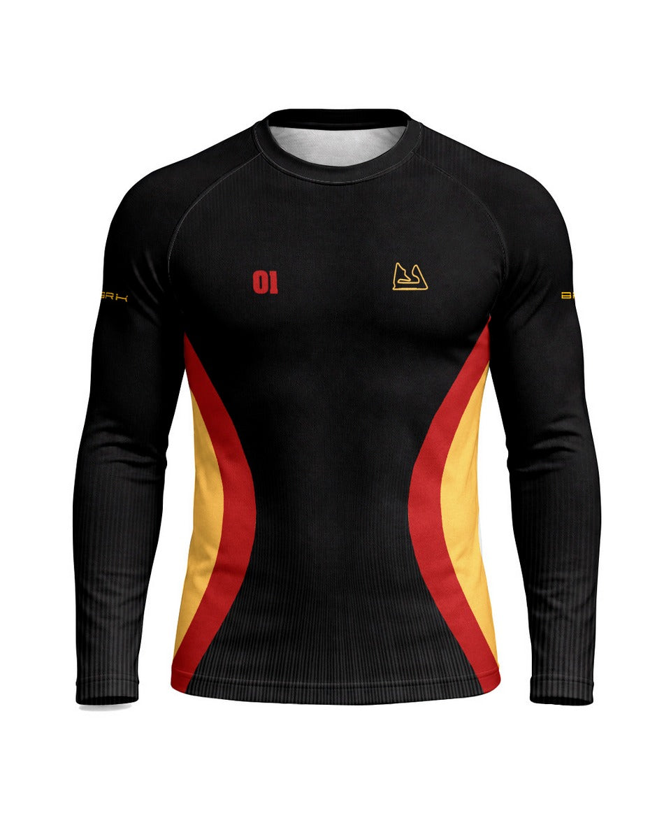 Camisa  Segunda Pele Brk Fórmula 1 Circuito do Bahrein com UV50+